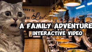 CAT MEMES A FAMILY ADVENTURE INTERACTIVE VIDEO  550K SPECIAL🎉 [upl. by Ingham818]