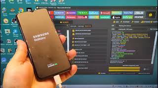 Samsung Galaxy A22 SMA225F Remove Google Account Bypass FRP Unlocktool [upl. by Ruhtracam]