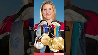 Hayley Wickenheiser  First Woman To Score A Goal In A Professional Hockey League shorts [upl. by Areehs]