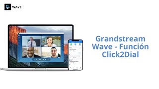 Grandstream Wave  Función Click2Dial [upl. by Tergram]