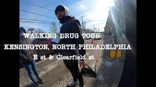 Walking Drug Tour Buying All The Drugs On Tour Of Biggest Open Air Drug Market Kensington [upl. by Trenton]