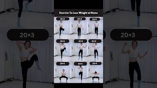 Exercise To Lose Weight At Home🏠 exercise loseweight bellyfat workout fitness motivation yoga [upl. by Huesman]