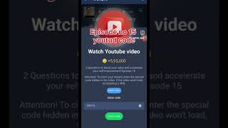 youtud code 15 Episode No 15 xempire viralshorts money earningapp eaningapp [upl. by Moseley]