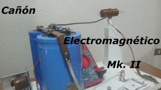 Cañón Electromagnético Mk II Coilgun [upl. by Pedrotti]