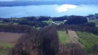 Motorsegler über Bodensee vs Phantom 3 pro [upl. by Artemisa981]