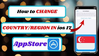 how to change app store country to singaporehow to change app store region to singapore2024 [upl. by Latreese93]