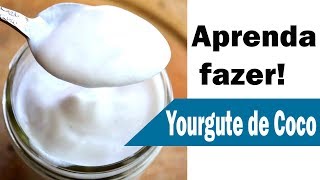 Receita yorgute de coco [upl. by Iasi]