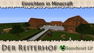 MINECRAFT  Reiterhof  Einrichten in Minecraft [upl. by Stambaugh]