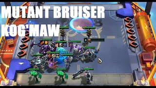 League of Legends TFT Gizmos amp Gadgets  Mutant Bruiser KogMaw Setup Gameplay [upl. by Pacien19]