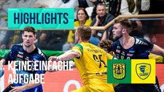 Highlights VfL Eintracht Hagen  RheinNeckar Löwen I DHBPokal I dynhandball [upl. by Jandy]