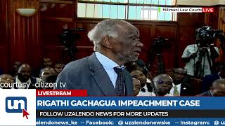 Dr Khaminwa The Same People Pushing Gachaguas Ouster Will Come Back With Pres Rutos Impeachment [upl. by Narba]