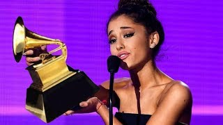 Ariana Grande WINS HER FIRST GRAMMY AWARD 2019 [upl. by Elberfeld]