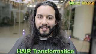 Amazing Long Hair Transformation FUN ★ Haircut Tutorial  Jason Makki USA [upl. by Saenihp]