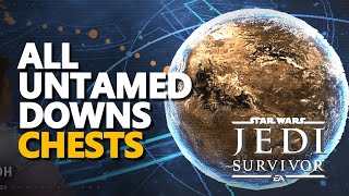 All Untamed Downs Chests Star Wars Jedi Survivor [upl. by Josh354]