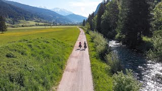 ENNSRADWEG  from Radstadt to Enns 230Km [upl. by Anaimad184]