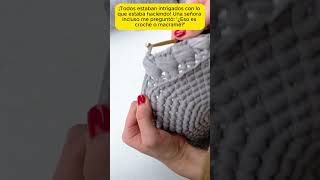 Como Tejer Crochet Paso A Paso En Español Para Principiantes  Crochet Para Principiantes Fácil bag [upl. by Elimaj769]