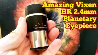 Amazing Vixen HR 24mm Planetary Eyepiece  Skywatcher ED80 Pro Series Telescope Unboxing Review [upl. by Nomihs]