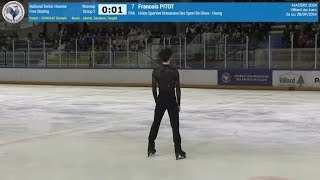 Francois Pitot – 2024 Masters de Patinage FS [upl. by Akener187]