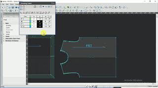 PATTERN GRADING in optitex cad basic grading in cadgarment cad [upl. by Esialb]