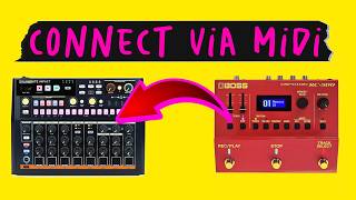 Connect the RC500 with the DrumBrute Impact via Midi [upl. by Allecnirp]