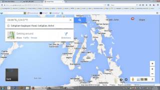 Tracing Earthquake Epicenter Bohol Quake 2013 [upl. by Dahc]