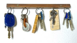 Home Improvement Magnetic Key Holder DIY [upl. by Jacobba]