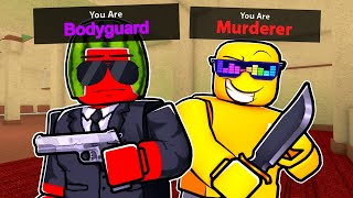 Hiring a BODYGUARD In Roblox Murder Mystery [upl. by Ettenajna]