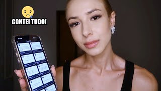 ASMR  Respondendo vocês POR QUE ME MUDEI ME SEPAREI MOTIVO DO MEU SUMIÇO 😢 [upl. by Aveline337]