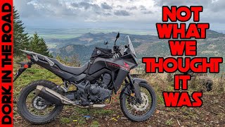 Honda Transalp 750 1000 Mile Review We Had it ALL WRONG From the Beginning [upl. by Amr]