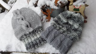 DIE muß man HABEN ZOPF Mützen amp Beanies long Beanies Mini bis XXL STRICKEN leicht gemacht [upl. by Elatnahc]