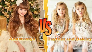 Anastasiya Knyazeva VS Taytum and Oakley Fisher Transformation 2024 ★ From Baby To Now [upl. by Marty934]