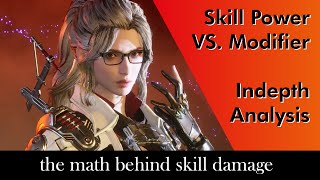 Skill Power or Modifier  The First Descendant  The math behind the skill damage calculation [upl. by Eduino]