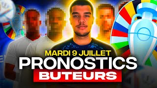 Pronostic foot France Espagne  Nos 2 pronos buteurs Euro 2024  Demifinale [upl. by Helsa]