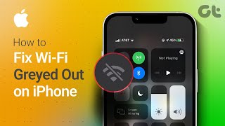 How to Fix WiFi Icon Grayed Out on iPhone Easily [upl. by Pederson]