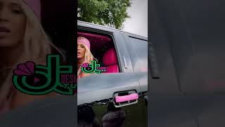 Ashley Kolfage With The Big Pink Truck At Rick Rosss Car Show  Shorts  2024 [upl. by Niran]