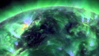 Sun Eruption Seen In Colorful UV Light [upl. by Uphemia888]