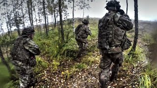 US Army Airborne Infantry Troops Showcase Their Fighting Capabilities In Latvia [upl. by Yenroc]