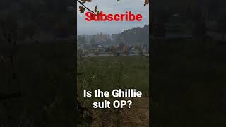 DayZ Console  Is the Ghillie Suit OP [upl. by Bonni]