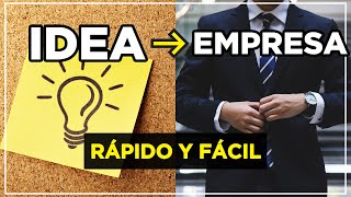 5 Pasos para Pasar de Idea de Negocio a Empresa Exitosa [upl. by Christel]