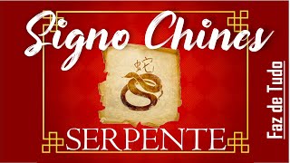 Características do Signo Chinês  Serpente [upl. by Lowson]