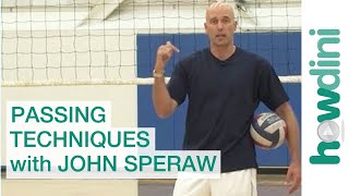 Volleyball tips Passing techniques with John Speraw [upl. by Kennie178]