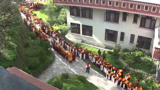 Khensur Rinpoche Lama Lhundrup cremation day [upl. by Ferree773]