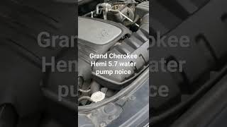 2016Jeep Grand Cherokee 57 hemi water pump noiserecall was issued Jeep Hemi grandcherokee suv [upl. by Eeliah934]