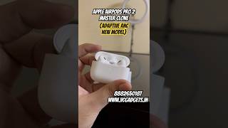 AirPods Pro 2 Master Clone 🔥H3 CHIP Adaptive ANC  Saptial Audio  GPS amp Wireless Charging [upl. by Anelet256]