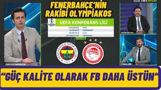 Fenerbahçe Konferans Ligi Çeyrek Finalinde Olympiakos İle EşleştiSON DAKİKA [upl. by Gennifer]