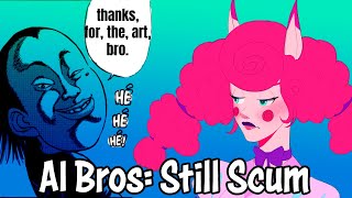 ARTISTS DONT Fall for this AI bro scam 💸💸🤖 procreate aiart artscam aibros [upl. by Silas]