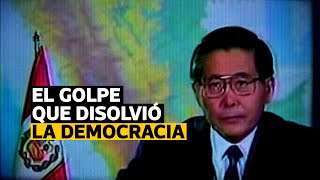 Recuerdos del 5 de abril el cierre del Congreso por Alberto Fujimori  videosec [upl. by Aryamo299]