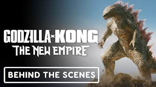 Godzilla x Kong The New Empire  Exclusive Pyramid Battle BehindtheScenes Clip 2024 [upl. by Sivrad]