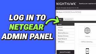 👉 How to Log In To The Netgear Routers Admin Panel  Easy Guide 2024 [upl. by Justino]