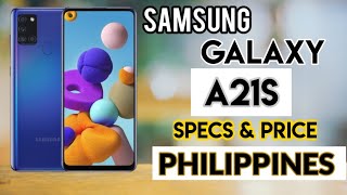 Samsung Galaxy A21s  Looks Specs Features and Price  PHILIPPINES [upl. by Westland]